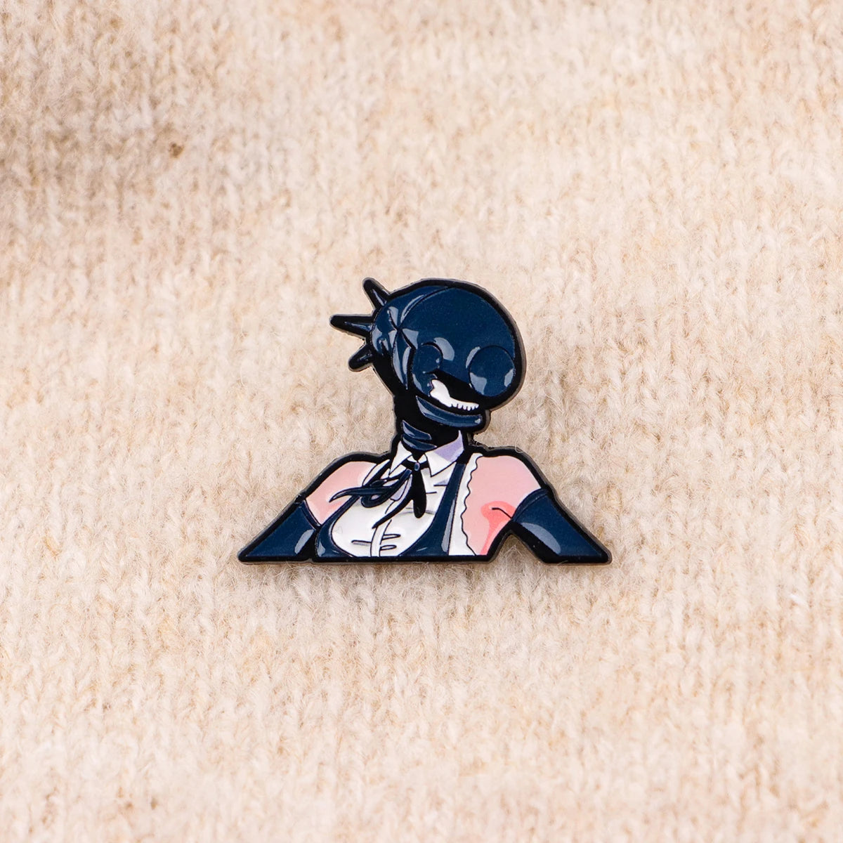Cool Anime Characters Enamel Pin Cute Heart Sign Manga Figure Metal Lapel Badges Popular Cartoon Jewelry Gift for Fans Collector