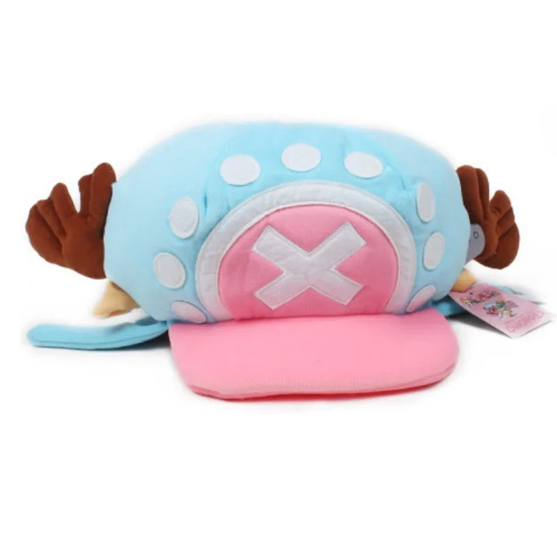 One Piece Tony Tony Chopper Plush Hat-Anime Cosplay Costume Accessory Cute Soft Fluffy Reindeer Antlers Hat for Party&Daily Wear