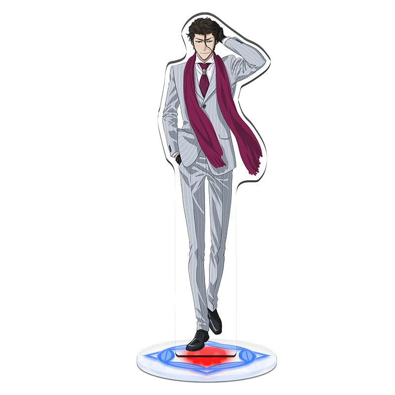 15cm hot Anime BLEACH Acrylic Stand Model Cosplay Characters Ornament Accessories Goods Collection Gifts 18pcs