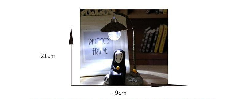 Totoro No-Face LED Desk Lamp – Eye-Protection Night Light
