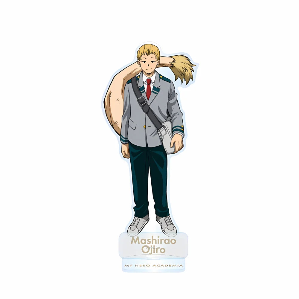 Anime My Hero Academia Acrylic Standee Keychain Izuku Midoriya School Uniform Ver Cartoon Figure Desktop Decor Fans Gift