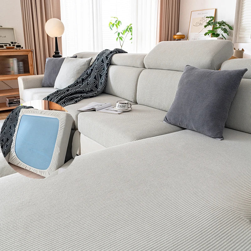 new string plush Sofa Cover Elastic Sofa Cushion Cover for Living Room Furniture Protector For Pets Removable Sofa Seat Cover
