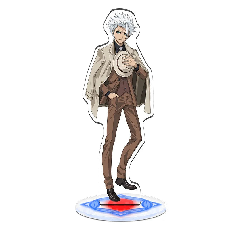 15cm hot Anime BLEACH Acrylic Stand Model Cosplay Characters Ornament Accessories Goods Collection Gifts 18pcs