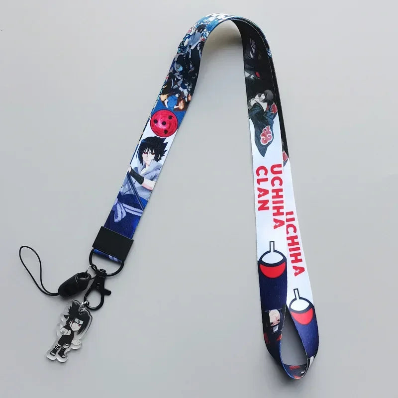 NARUTO Anime Phone Strap with Neck Lanyard for Cosplayers and Fans Cute Cartoon Accessory