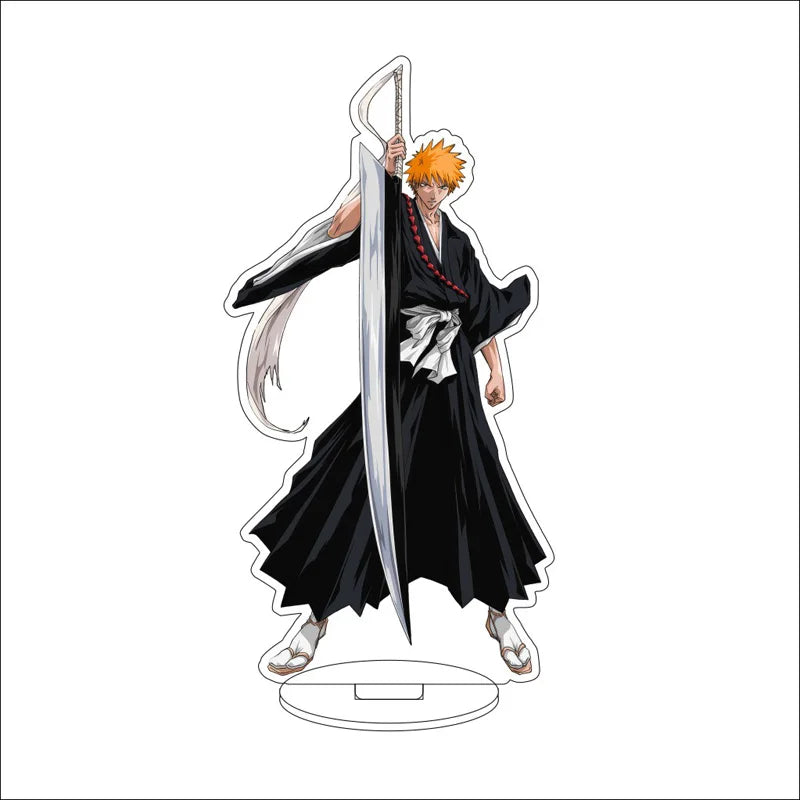 Anime BLEACH Acrylic Stand Ornaments Ogawa Michiru Kurosaki Isshin Kurosaki Yuzu Figure Stand Gifts