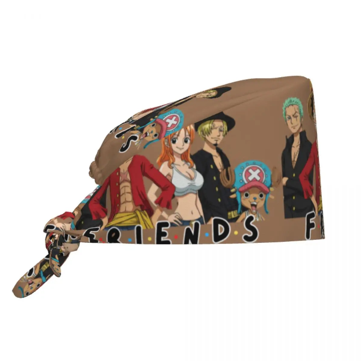 Custom Anime One P-Pieces Scrubs Cap Surgical Hats Women Men Skull Manga Operating Room Cap Nursing Cap Lab Works Hat