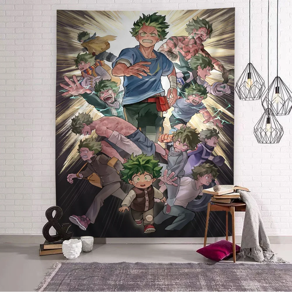 VIKAMA My Hero Academia Anime Tapestry Cute Decorative Wall Hanging Perfect For Living Rooms, Bedrooms, And Home Decor