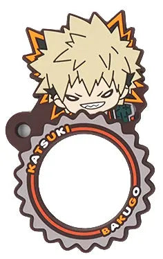 My Hero Academia Anime MHA Boku no Hero Academia Midoriya Deku Denki OCHACO Bakugou Katsuki Rubber Keychain