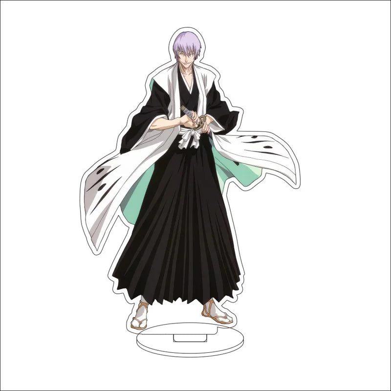 Anime BLEACH Acrylic Stand Ornaments Ogawa Michiru Kurosaki Isshin Kurosaki Yuzu Figure Stand Gifts
