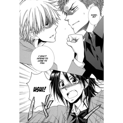Black-and-white manga panel featuring three characters in a tense moment on 21x30cm self-adhesive anime cartoon wall sticker set