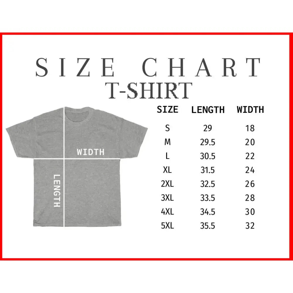 Gray heathered cotton t-shirt with crew neck and short sleeves shown in size chart for black clover asta yuno product