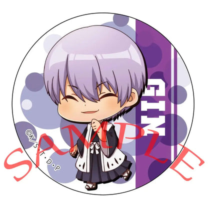 Chibi-style enamel badge featuring a smiling lavender-haired character in a black and white outfit from bleach ichigo pin set