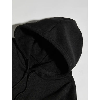 Black dragon ball broly oversized hoodie with soft textured fabric and matching drawstrings for loose fit comfort