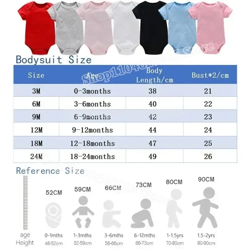 A row of colorful dragon ball goku baby rompers in red gray pink white black and light blue skin friendly for summer use