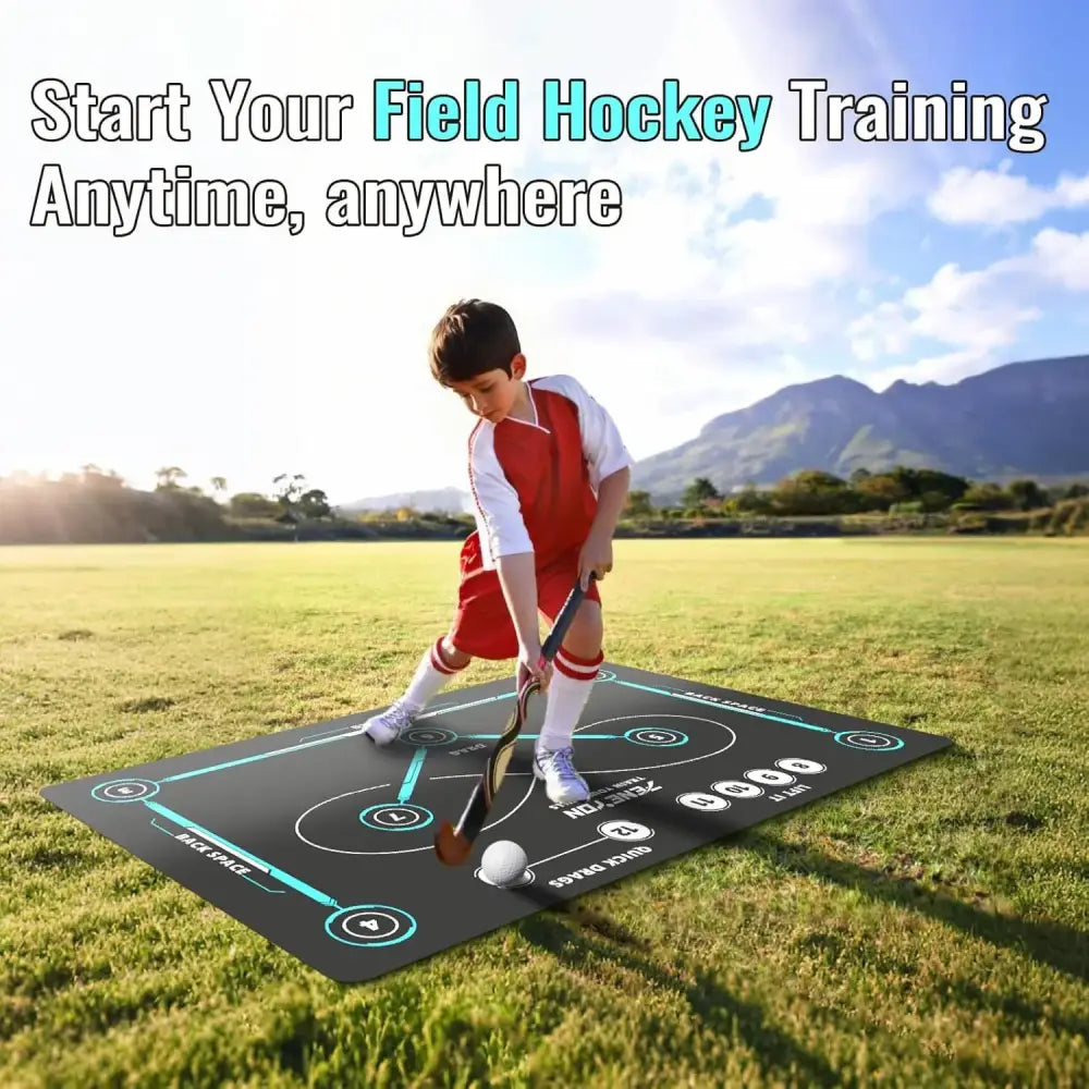 Haikyuu kageyama volleyball training mat rubber pad black with teal circular markings and numbered zones for drills