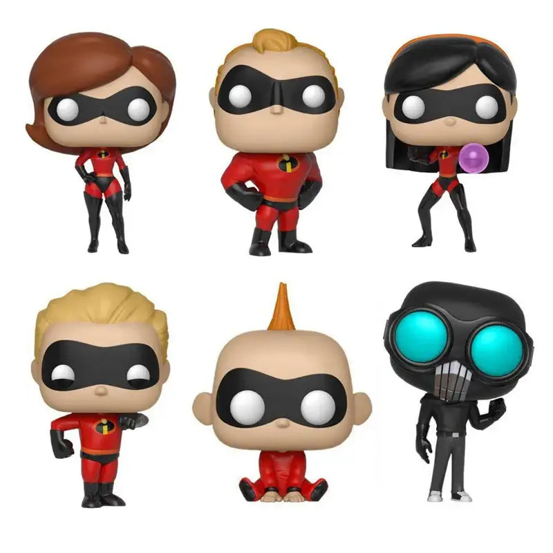 High quality sword art online red and black incredibles family funko pop vinyl action figure model toy