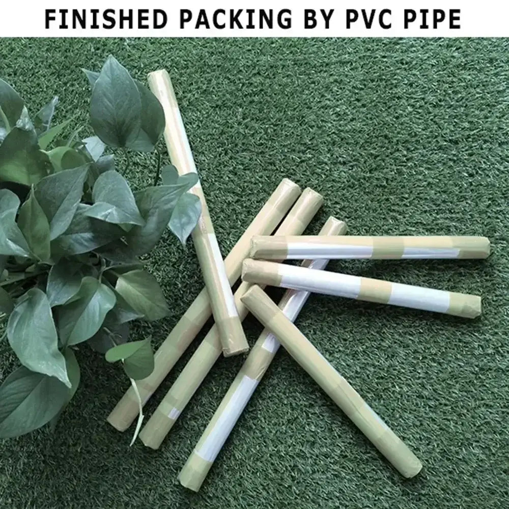 Beige and white pvc pipe rolls wrapped with tape shown at the back of hunter x hunter killua canvas poster wall decor