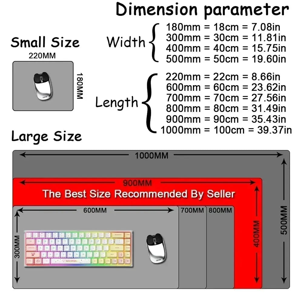 Black and silver ergonomic computer mouse with textured grip surface next to hunter x hunter mouse pad desk mat