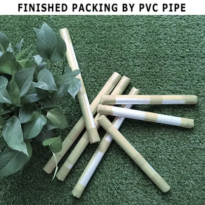 Beige and white pvc pipe rolls wrapped with tape for hunter x hunter retro canvas print living room wall art backing