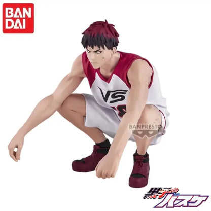 In stock original bandai kuroko tetsuya basketball figure in maroon and white vs jersey number 15 molded plastic