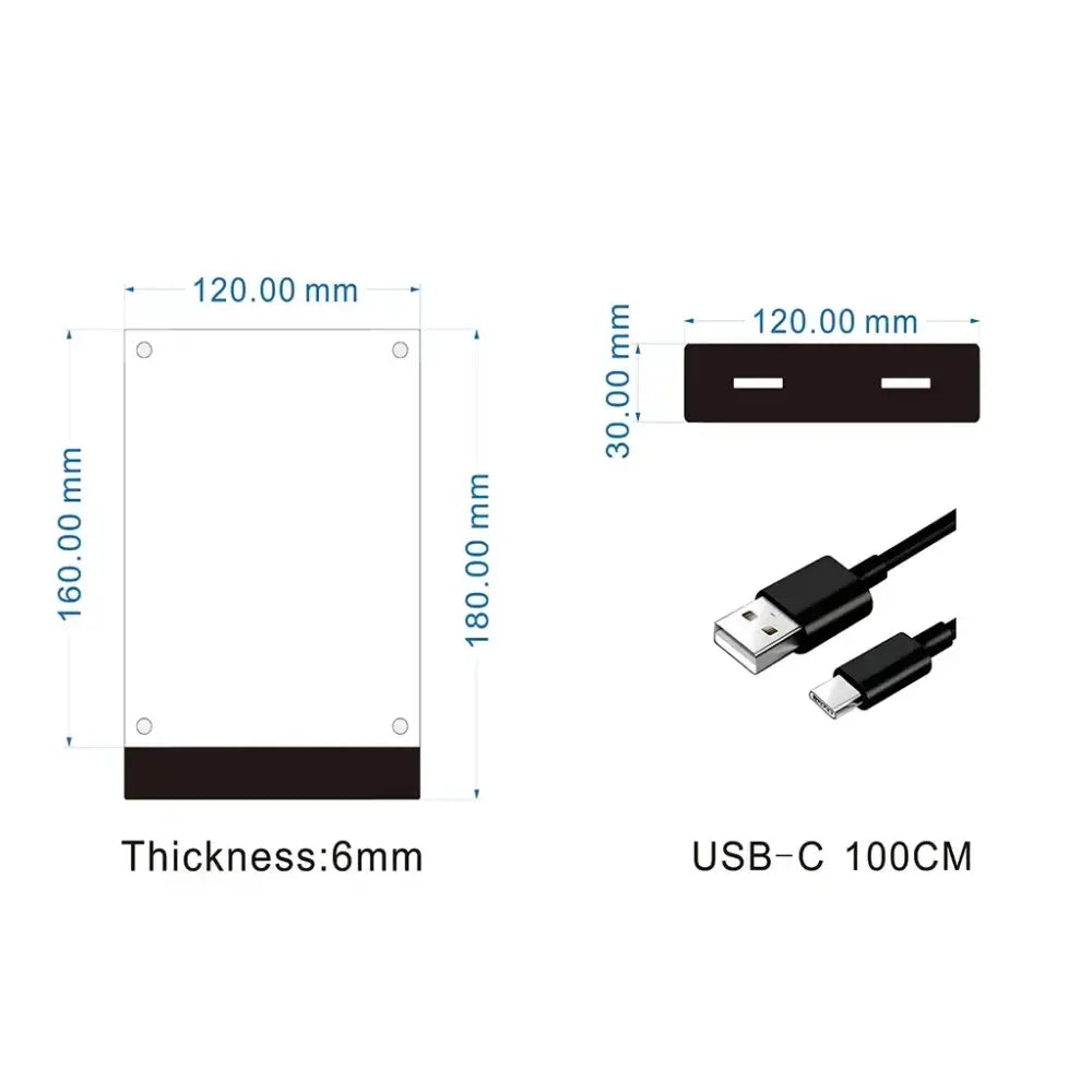 Black usb-c to usb-c cable 100cm with matte finish and reinforced connectors for jujutsu kaisen gojo satoru led poster