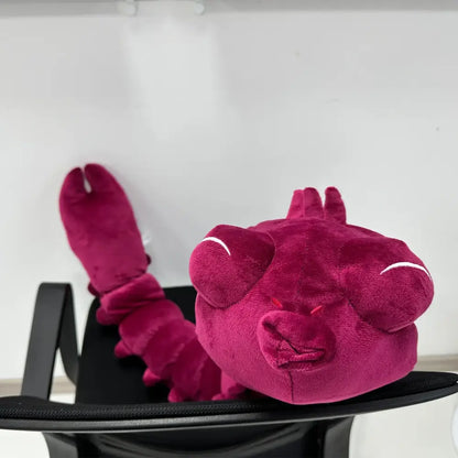 Jujutsu kaisen toji fushiguro plush doll 130cm in purple red soft velour with embroidered white eyes lobster design
