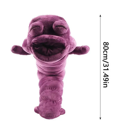 Jujutsu kaisen toji fushiguro plush doll 130cm purple worm-shaped toy with closed eyes and soft velour fabric
