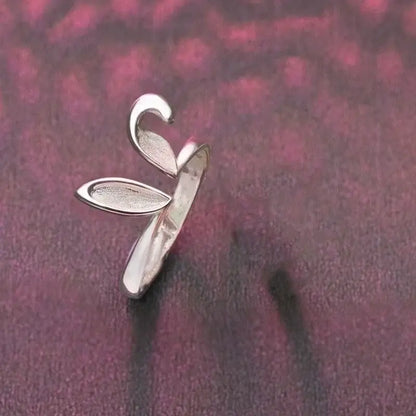 Silver butterfly-shaped necklace pendant with delicate open-wing design and polished metallic finish for cosplay accessory