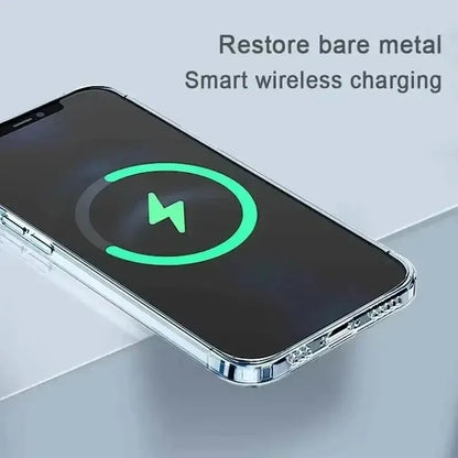 Back of mushoku tensei roxy clear samsung galaxy phone case with metallic edges for smart wireless charging