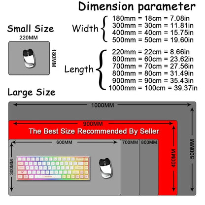 Black and silver ergonomic gaming mouse on a roxy xxl mouse pad with anti slip rubber surface