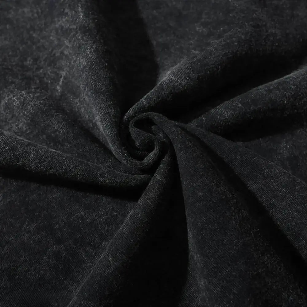 Dark gray textured fabric with soft fuzzy surface of my hero academia mirko graphic t-shirt vol 37 cover
