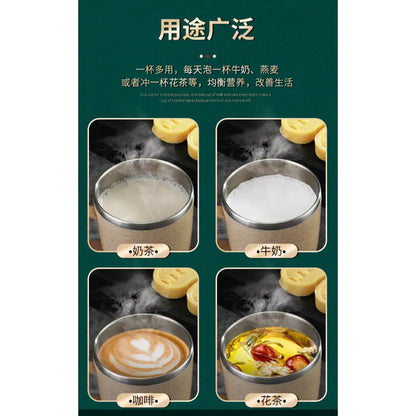 Stainless steel one piece luffy water cup with sleek modern design and double-layer insulation for travel use