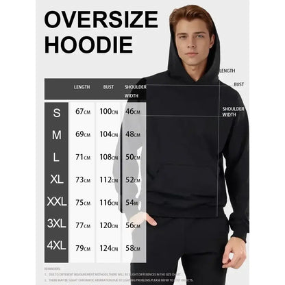 Black oversized cotton pullover hoodie with front pocket and drawstring hood featuring one piece zoro design