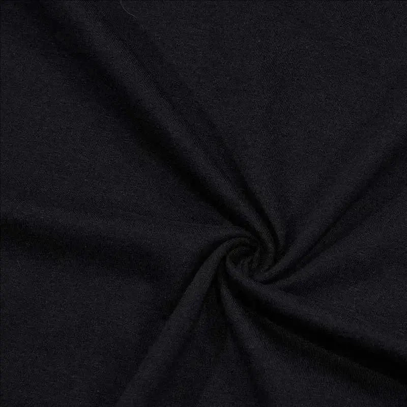 Black textured fabric with a soft heathered look on the one punch man saitama unisex cotton crewneck t-shirt