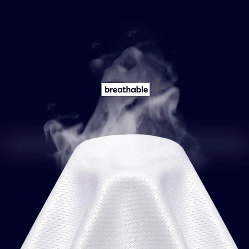 Breathable white mesh fabric with textured woven pattern on Pokémon Eevee quick-dry T-shirt for parent and child