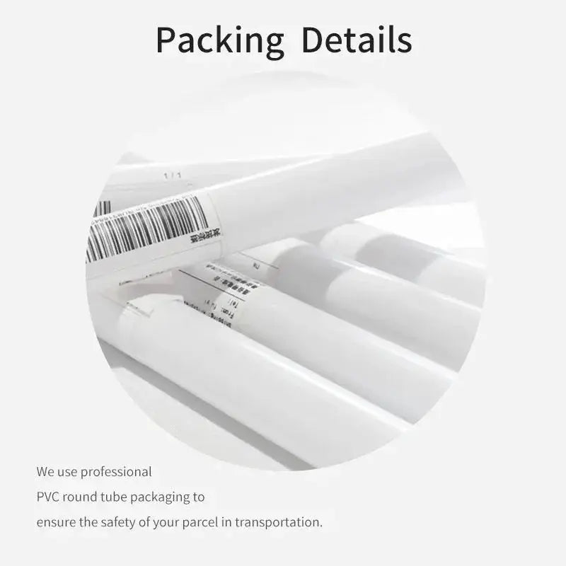 White pvc round tubes with barcode labels for packaging tokyo revengers manjiro sano canvas print wall art