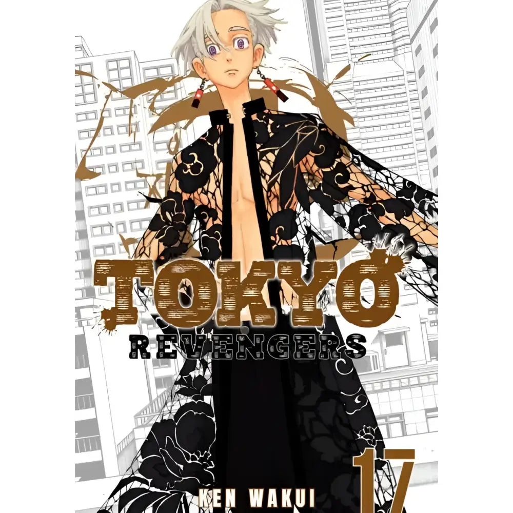 Black lace jacket with intricate floral patterns and high collar on anime character in tokyo revengers canvas wall art